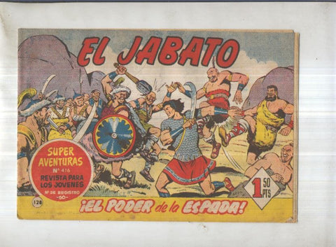 Bruguera: El Jabato numero 128: El poder de la espada