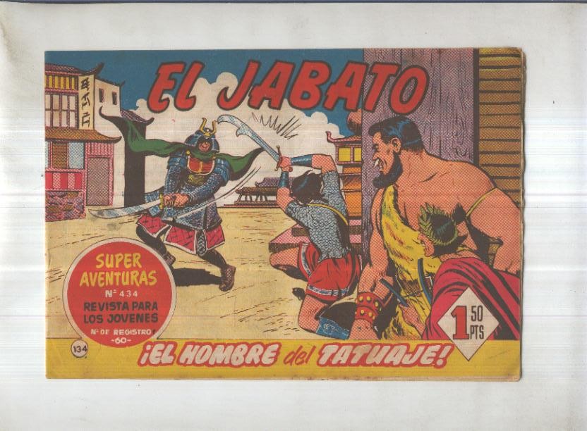 Bruguera: El Jabato numero 134: El hombre del tatuaje