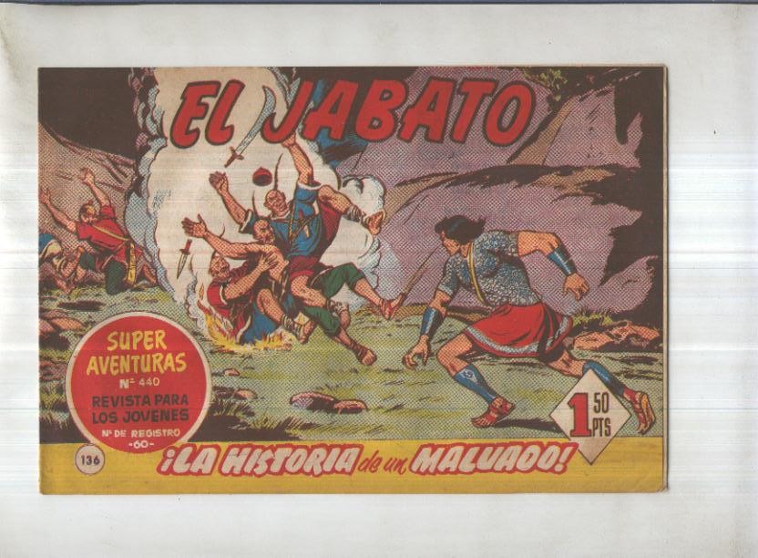 Bruguera: El Jabato numero 136: La historia de un malvado