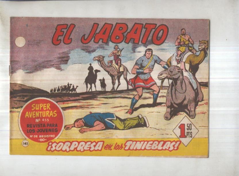 Bruguera: El Jabato numero 141: Sospresa en las tinieblas
