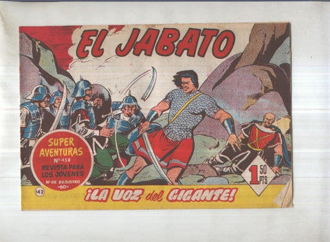Bruguera: El Jabato numero 142: La voz del gigante