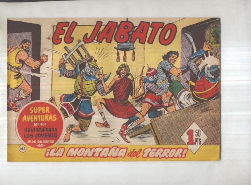 Bruguera: El Jabato numero 143: La montaña del terror