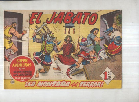 Bruguera: El Jabato numero 143: La montaña del terror