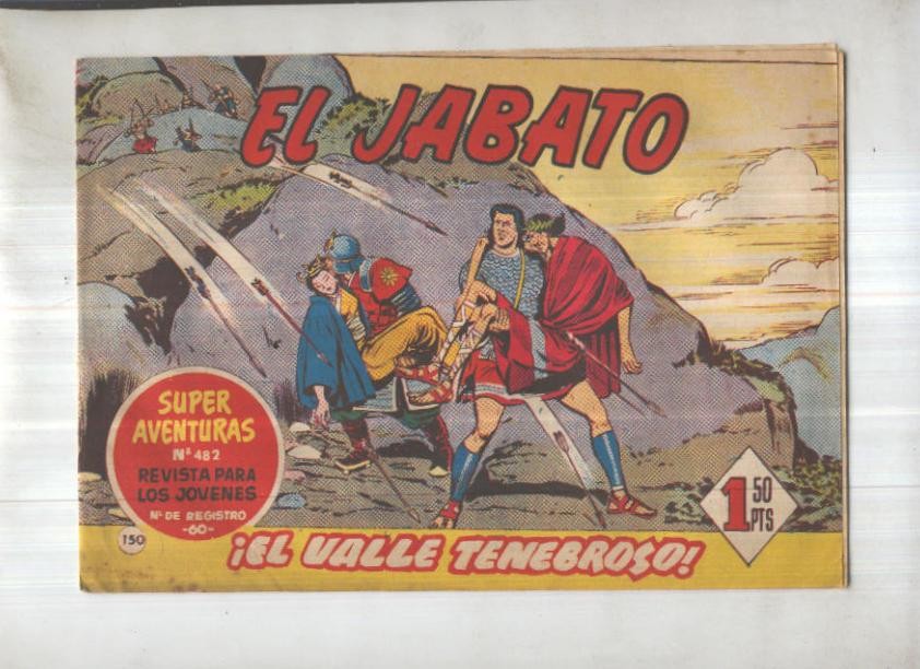 Bruguera: El Jabato numero 150: El valle tenebroso