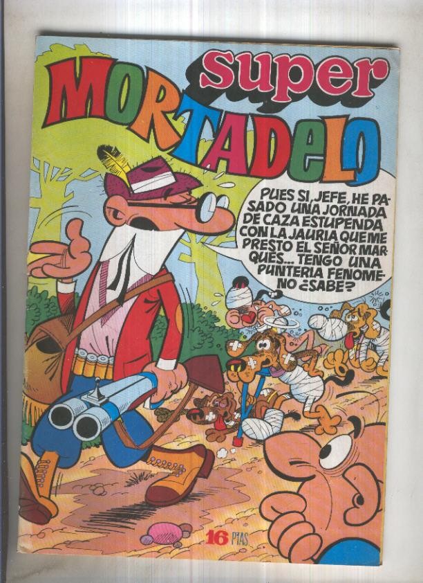 Super Mortadelo numero 008 (SI conserva los billetes mortadelo) 