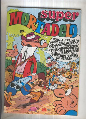 Super Mortadelo numero 008 (SI conserva los billetes mortadelo) 