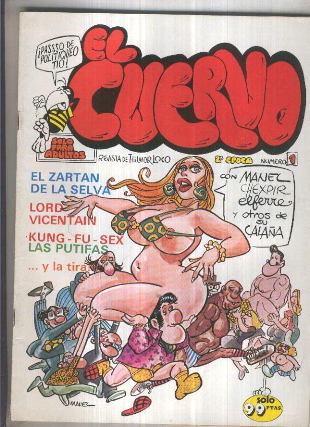 El Cuervo revista de humor loco segunda epoca  numero 1