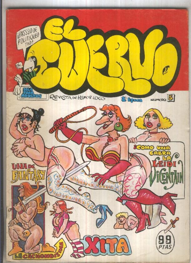 El Cuervo revista de humor loco segunda epoca  numero 5