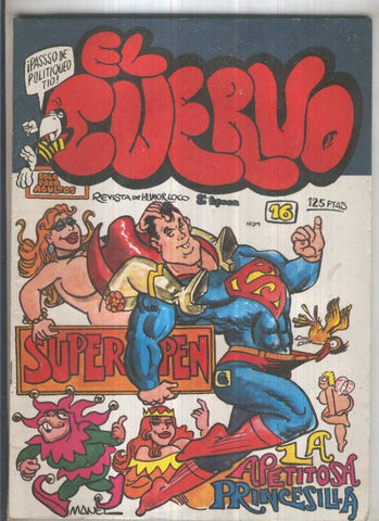 El Cuervo revista de humor loco segunda epoca  numero 16