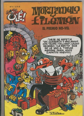 Ole numero 004: Mortadelo y Filemon: El premio no-vel