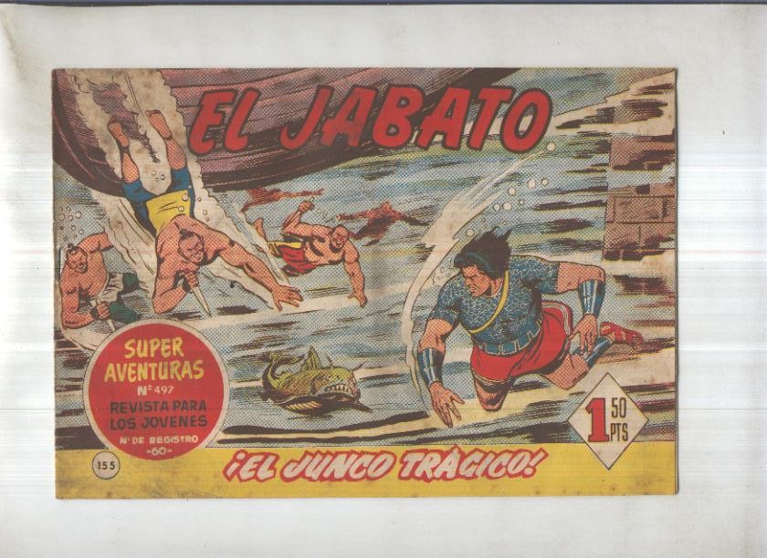 Bruguera: El Jabato numero 155: El junco tragico