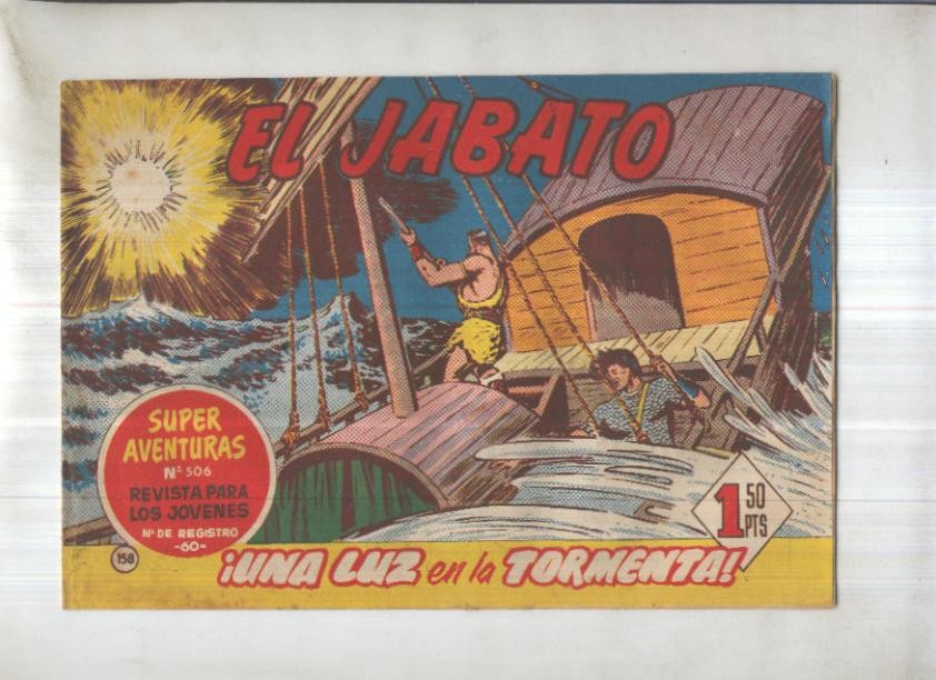 Bruguera: El Jabato numero 158: Una luz en la tormenta