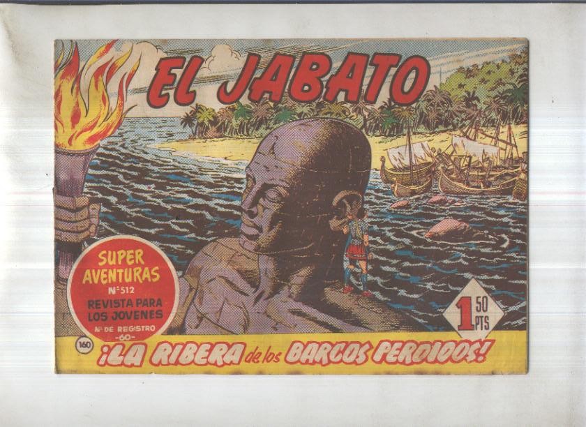 Bruguera: El Jabato numero 160: la ribera de los barcos perdidos
