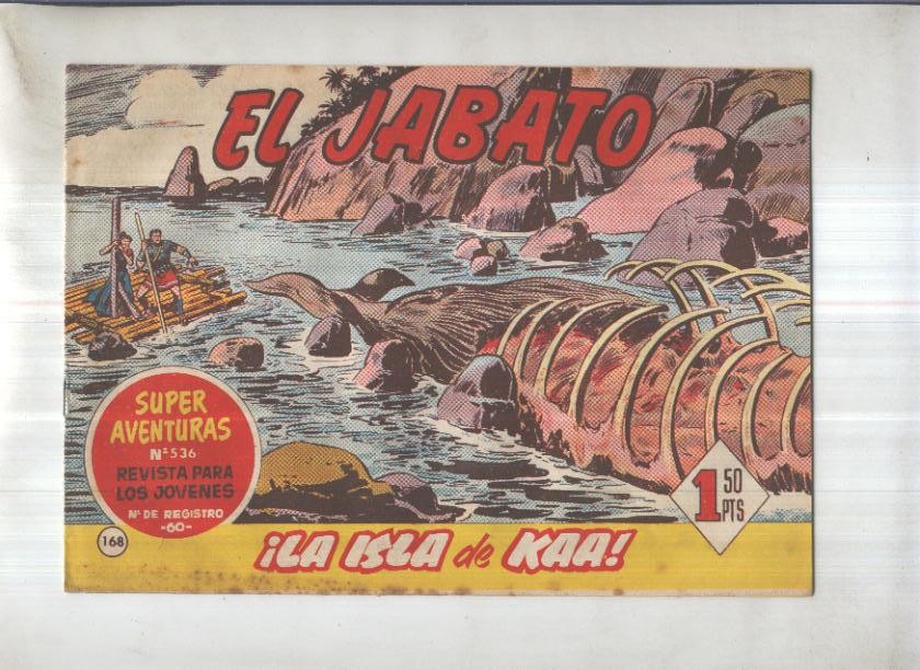 Bruguera: El Jabato numero 168: La isla de Kaa