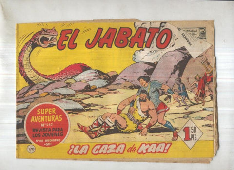 Bruguera: El Jabato numero 170: La caza de Kaa