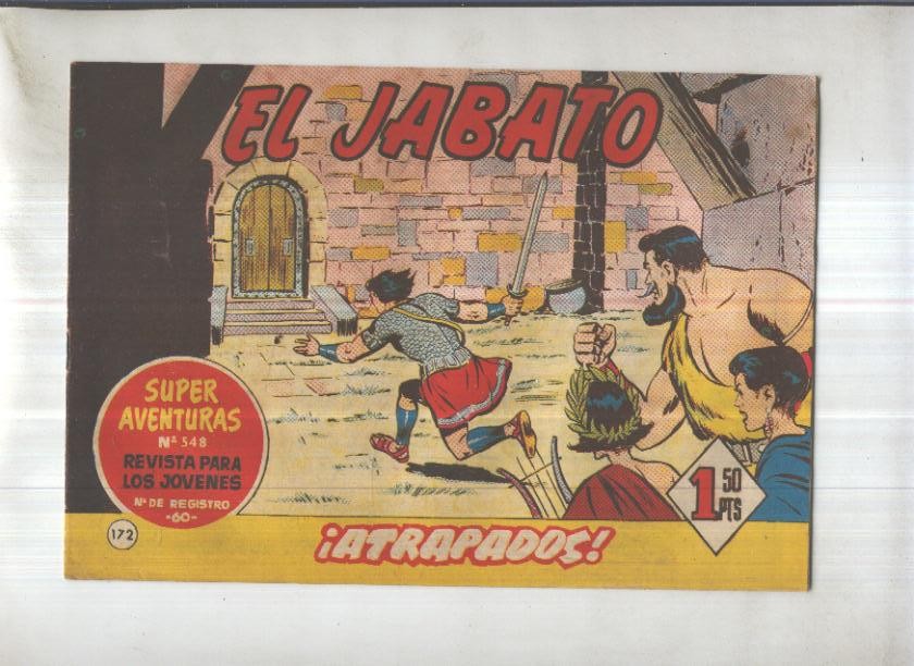 Bruguera: El Jabato numero 172: Atrapados