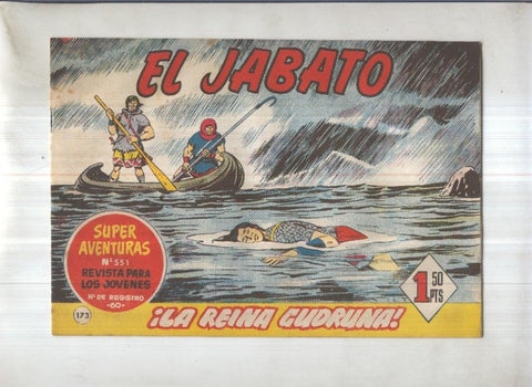 Bruguera: El Jabato numero 173: La reina Gudruna