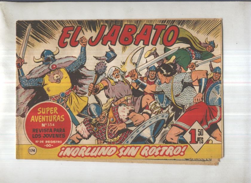 Bruguera: El Jabato numero 174: Norlund sin rostro