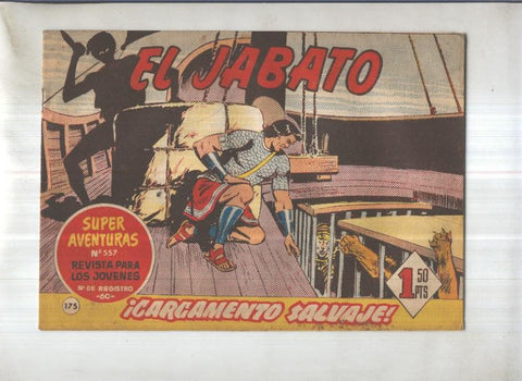 Bruguera: El Jabato numero 175: Cargamento salvaje