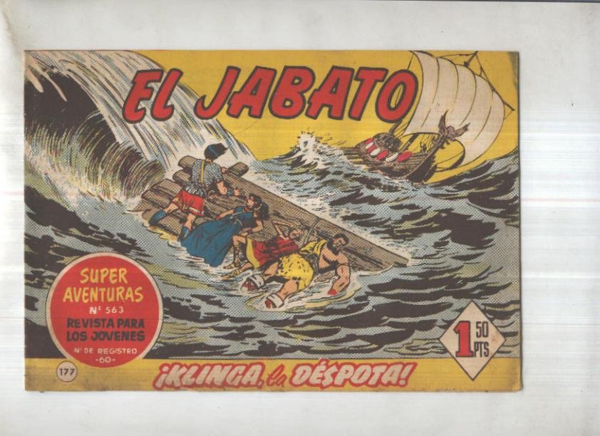 Bruguera: El Jabato numero 177: Klinga la despota
