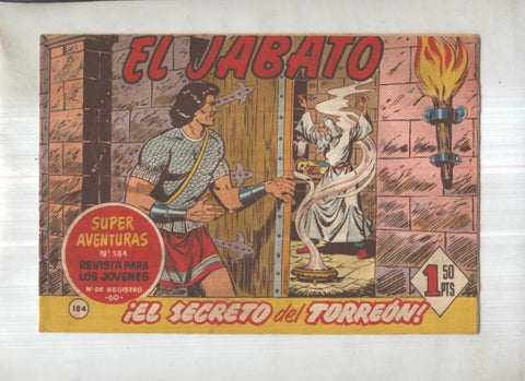 Bruguera: El Jabato numero 184: El secreto del torreon