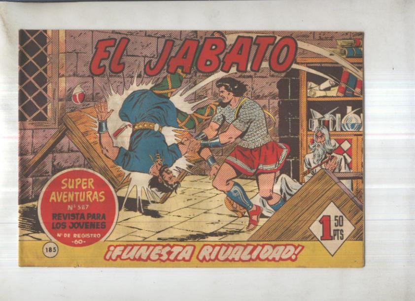 Bruguera: El Jabato numero 185: Funesta rivalidad
