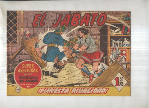 Bruguera: El Jabato numero 185: Funesta rivalidad
