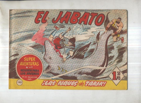 Bruguera: El Jabato numero 193: Las naves de Tarik