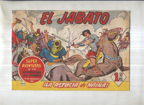 Bruguera: El Jabato numero 197: La astucia de Haina