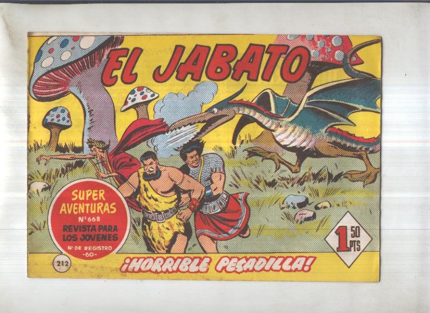 Bruguera: El Jabato numero 212: Horrible pesadilla