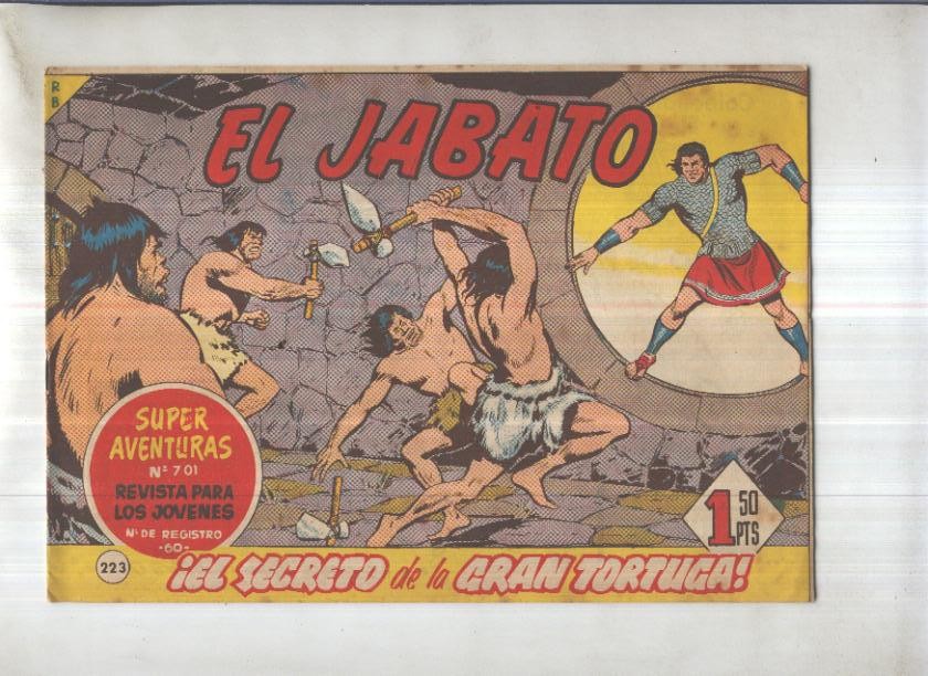 Bruguera: El Jabato numero 223: El secreto de la gran tortuga