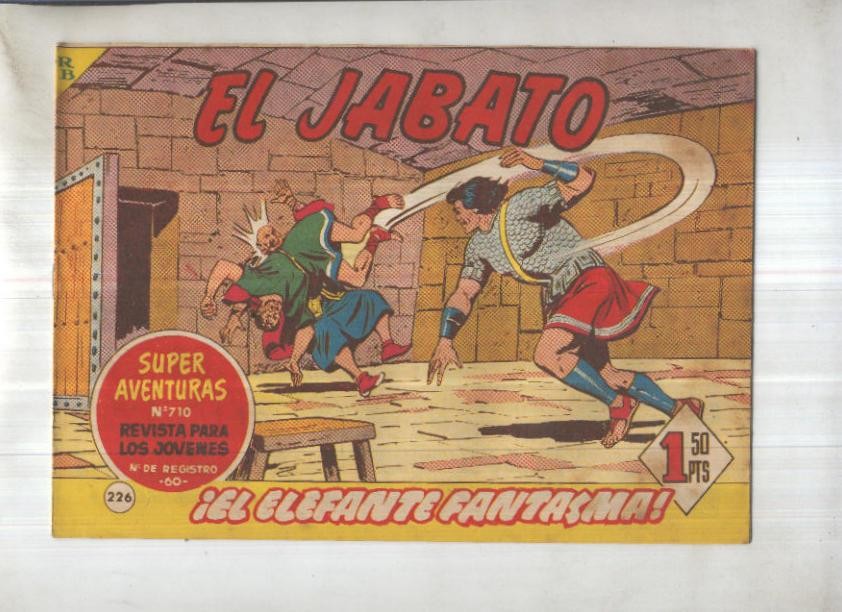 Bruguera: El Jabato numero 226: El elefante fantasma
