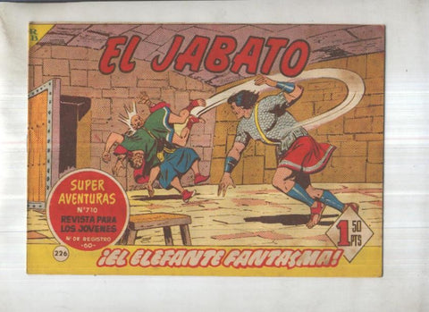 Bruguera: El Jabato numero 226: El elefante fantasma