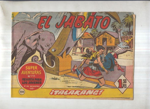 Bruguera: El Jabato numero 228: Talakang