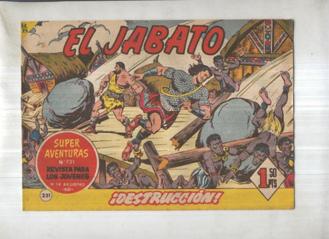 Bruguera: El Jabato numero 231: Destruccion