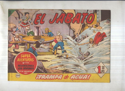 Bruguera: El Jabato numero 235: Trampa de agua