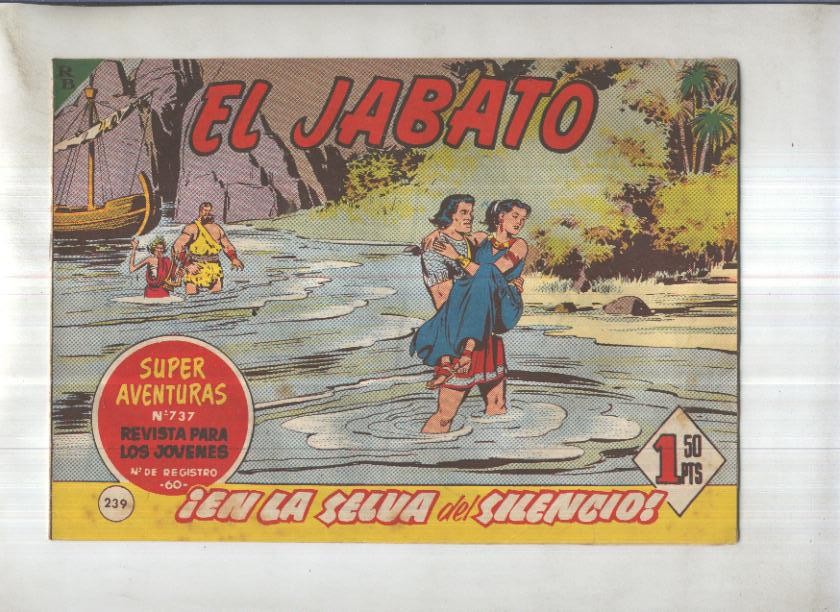 Bruguera: El Jabato numero 239: En la selva del silencio