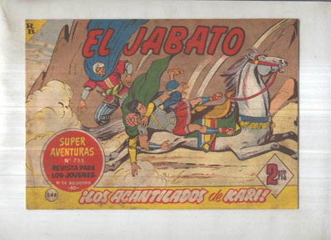 Bruguera: El Jabato numero 248: Los acantilados de Kari