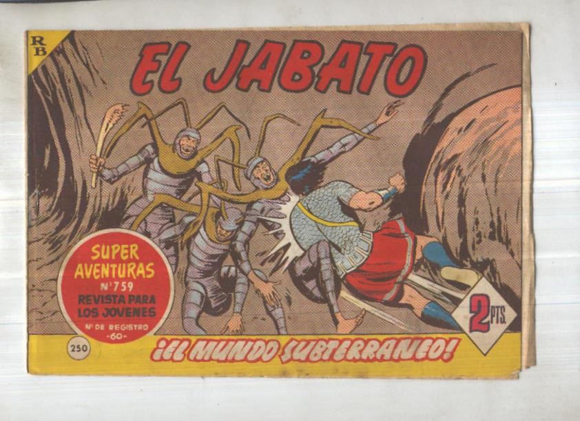 Bruguera: El Jabato numero 250: El mundo submarino