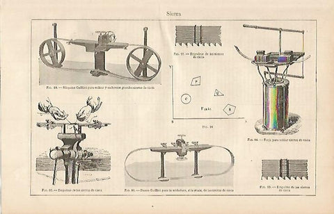LAMINA ESPASA 698: Maquinas de sierra