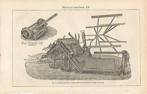 LAMINA ESPASA 711: Maquinas segadoras III