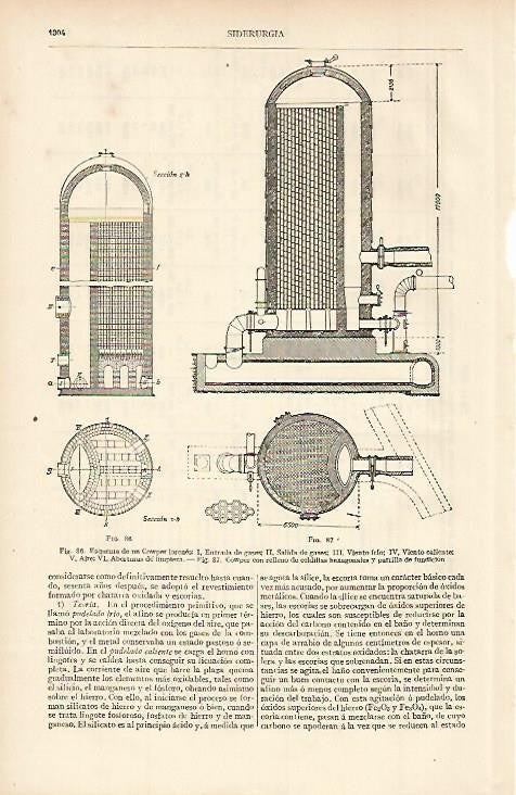 LAMINA ESPASA 741: Esquema de un Cowper lorenes