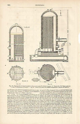 LAMINA ESPASA 741: Esquema de un Cowper lorenes