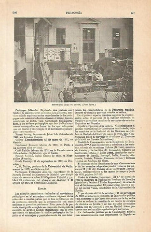 LAMINA ESPASA 803: Politecnico en Zurich Suiza