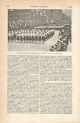 LAMINA ESPASA 825: Octavo aniversario de las Muchachas Fascistas