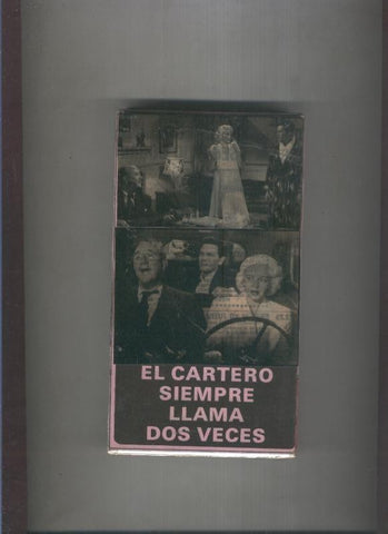 Video VHS: El cartero siempre llama dos veces con Lana Turner