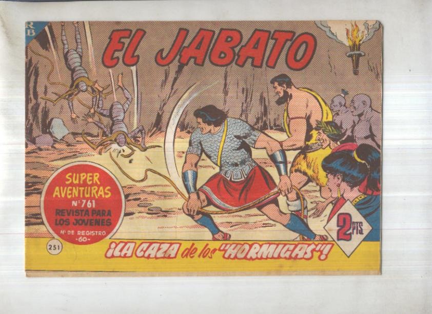 Bruguera: El Jabato numero 251: La caza de los Hormigas