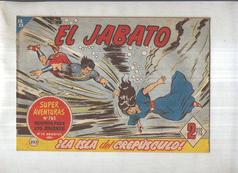 Bruguera: El Jabato numero 253: La isla del crepusculo