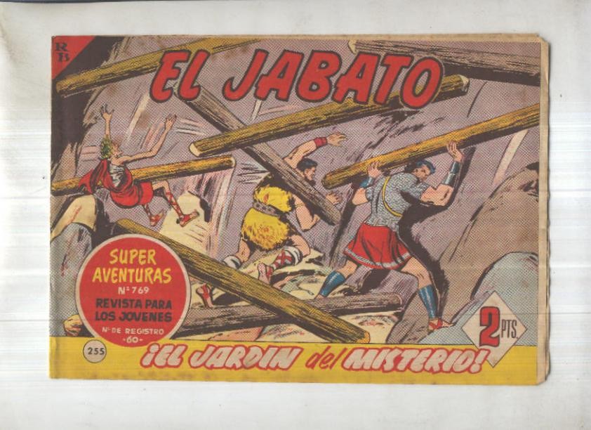 Bruguera: El Jabato numero 255: El jardin del misterio