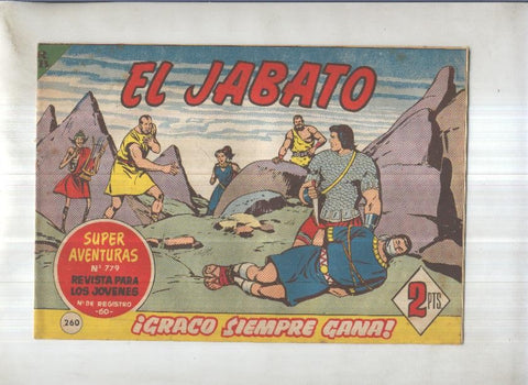 Bruguera: El Jabato numero 260: Graco siempre grana